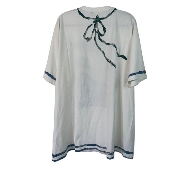 Hari 1993 Vintage Mens Tee Shirt  Size XL White Hand Painted Southwest Theme - Picture 4 of 7